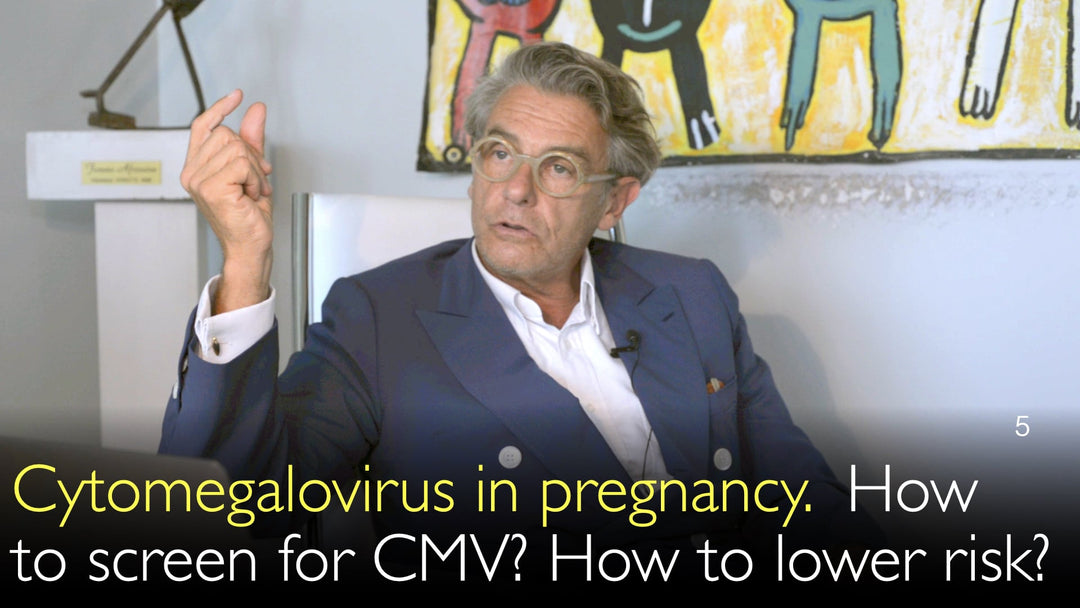 فيروس مضخم الخلايا أثناء الحمل. كيف يتم فحص فيروس مضخم الخلايا (CMV)؟ كيف يمكن تقليل المخاطر؟ 5