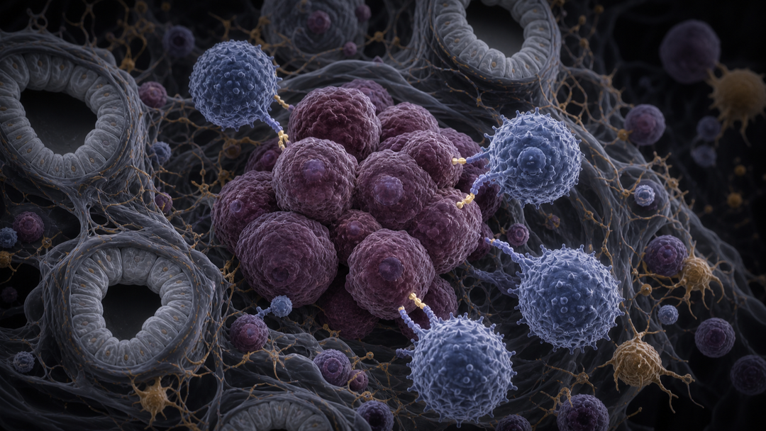 Original medical illustration for: Immunotherapy for Breast Cancer: Current Treatments and Future Directions