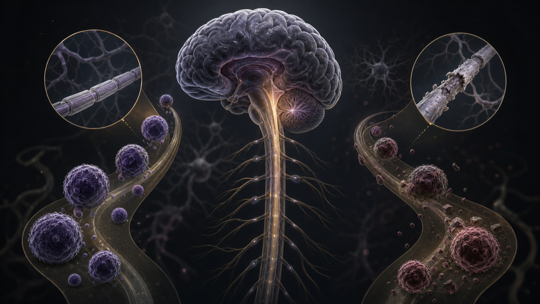 Original medical illustration for: Ofatumumab Shows Superior Results Over Teriflunomide for Newly Diagnosed Multiple Sclerosis Patients