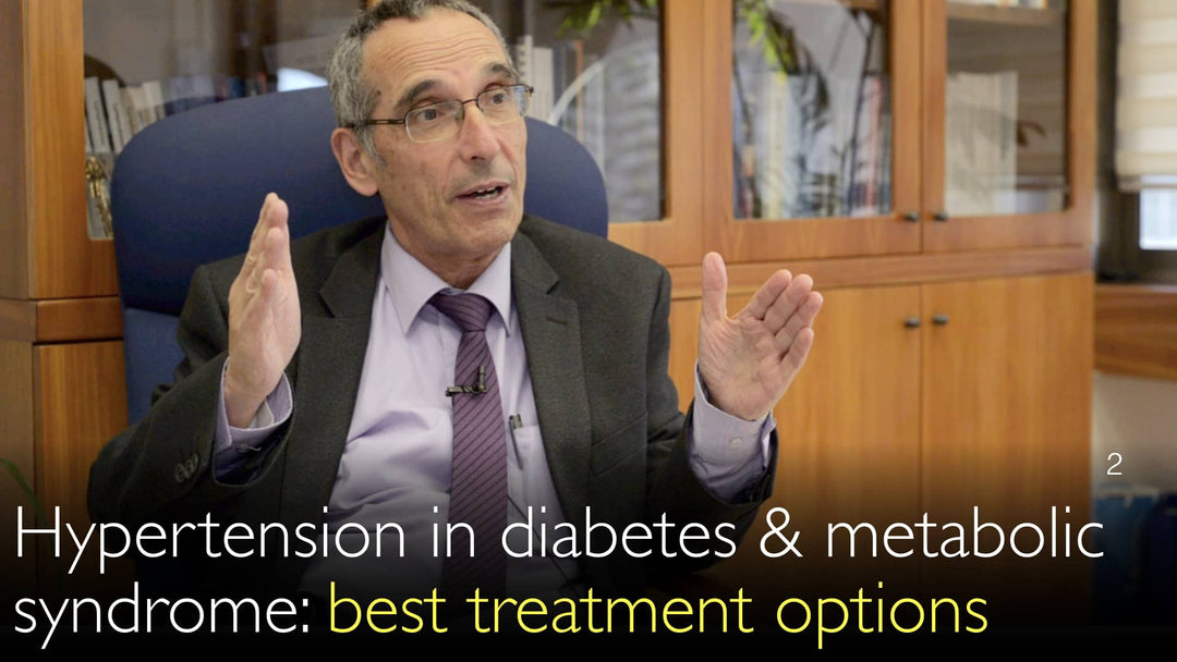 Hypertension in diabetes and in metabolic syndrome. Best treatment options. 2